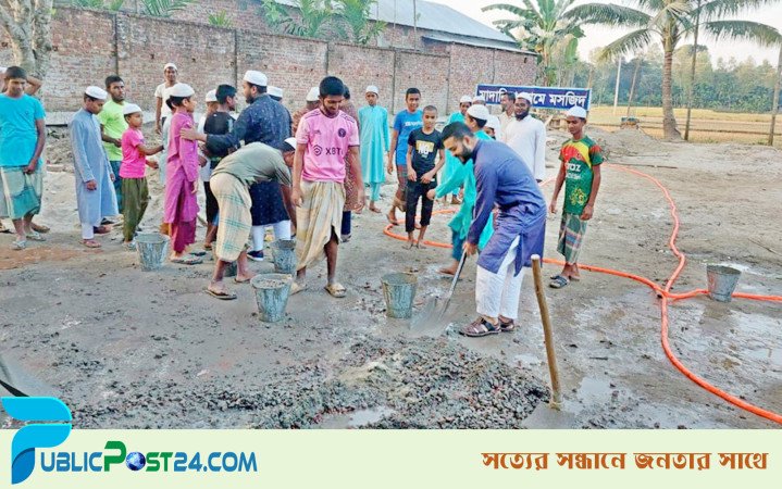 মায়ের নামে মসজিদ নির্মাণ করলেন ডিপজল