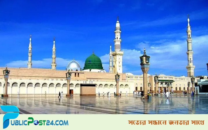 এক সপ্তাহে মসজিদে নববীতে ৫৪ লাখ মুসল্লির নামাজ আদায়