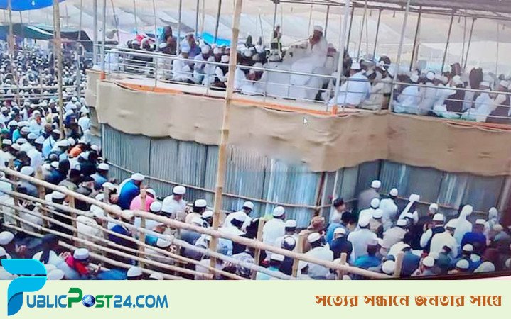 দ্বিতীয় পর্বের আখেরি মোনাজাত শুরু