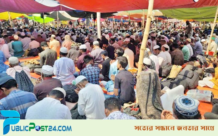 আখেরি মোনাজাত দিয়ে শেষ হলো বিশ্ব ইজতেমার দ্বিতীয় পর্ব