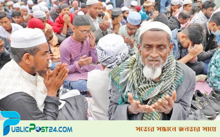 বিশ্ব ইজতেমার আখেরি মোনাজাত শুরু