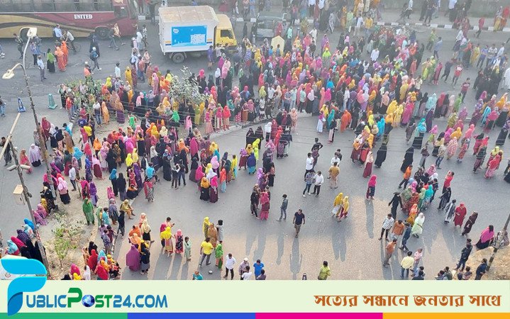 বনানীর সড়ক ছাড়লো পোশাকশ্রমিকরা