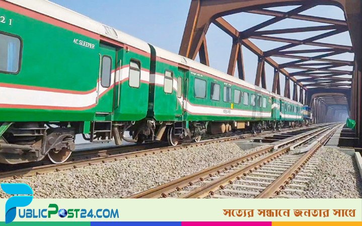 যমুনা রেলসেতু দিয়ে গন্তব্যে পৌঁছাতে ট্রেনযাত্রায় সময় লাগছে কম