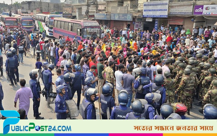 গাজীপুরে ১০ কারখানায় ছুটি ঘোষণা