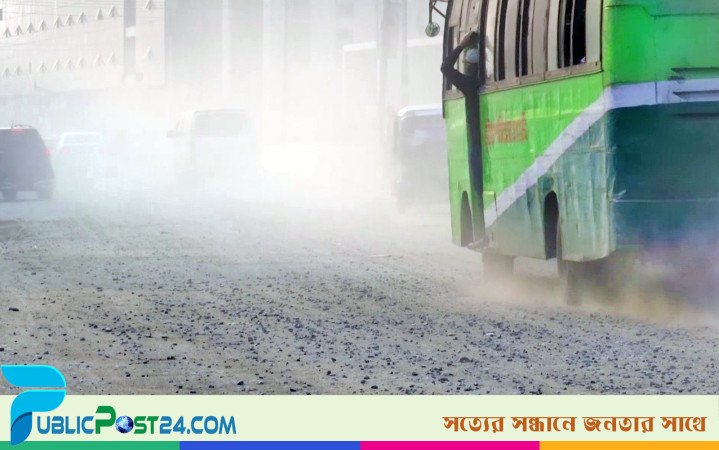 বায়ুদূষণে ২০২৪ সালে শীর্ষে ছিল বাংলাদেশ, চাদ