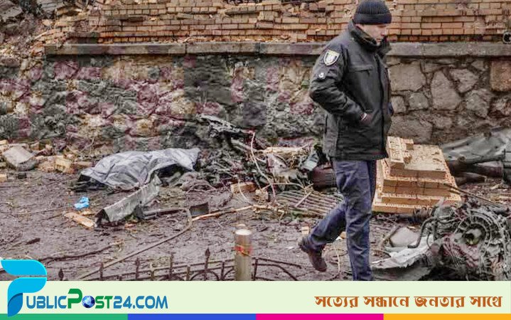 রাশিয়ায় ইউক্রেনের হামলা, একরাতেই ৭৭ ড্রোন ভূপাতিত