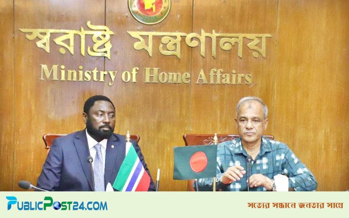 গাম্বিয়ার সঙ্গে ভিসা চুক্তি কূটনৈতিক বিনিময়কে উৎসাহিত করবে