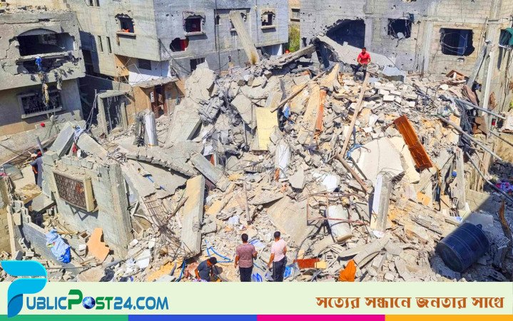 গাজায় ইসরায়েলি হামলা ২ দিনে নিহত ৮