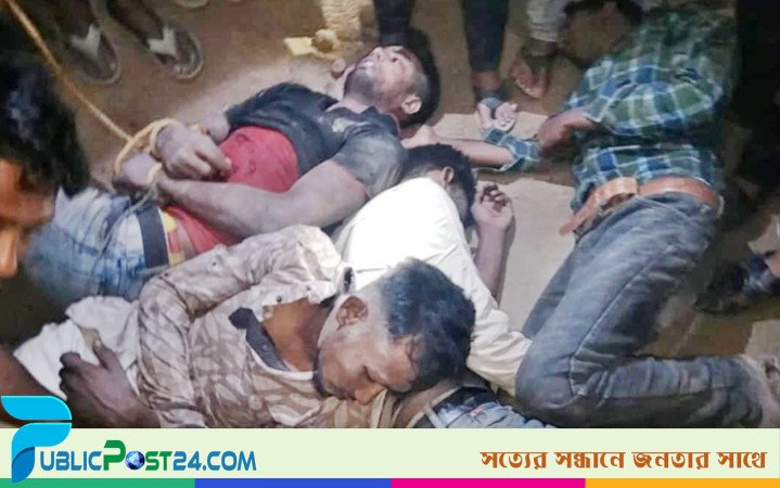 অ্যাম্বুলেন্স থেকে নেমে ছুরিকাঘাতের চেষ্টা, ৪ জনকে গণপিটুনি