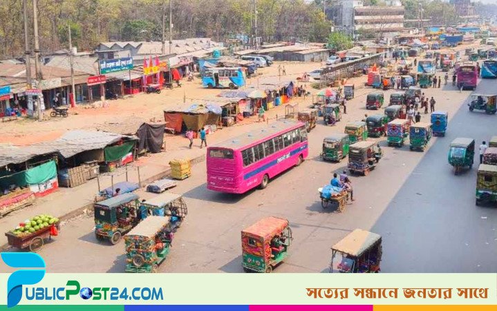 ঈদযাত্রায় ঢাকা-টাঙ্গাইল মহাসড়কে যানজটের আশঙ্কা