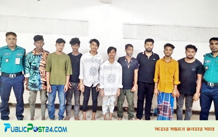 মোহাম্মদপুরে বিশেষ অভিযানে গ্রেফতার ৮