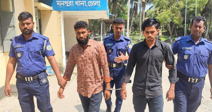 মনপুরায় রাতভর সংঘবদ্ধ ধর্ষণ, দুই যুবক গ্রেফতার