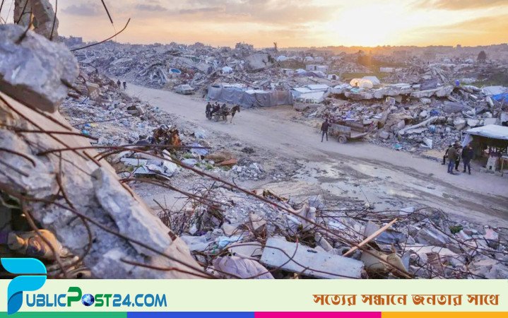 গাজায় ইসরায়েলি হামলায় নিহত ১৪, ধ্বংসস্তূপে মিলল আরও ১৫ লাশ