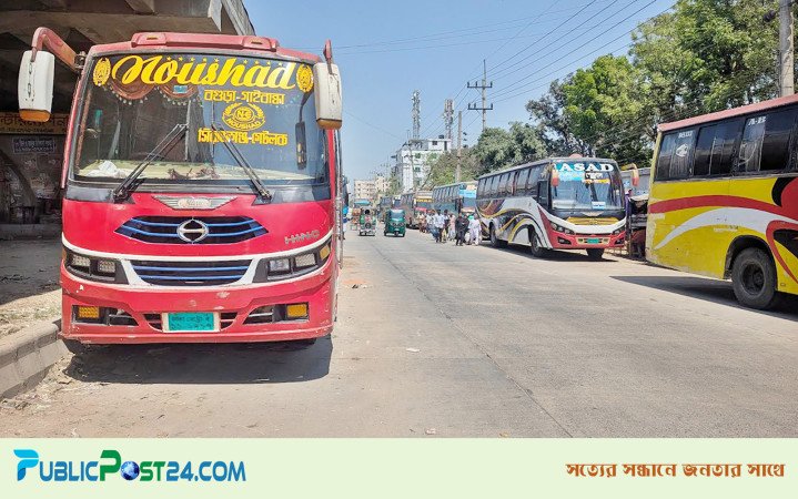 প্রশাসনের আশ্বাসে বগুড়ায় মোটর শ্রমিকদের কর্মবিরতি প্রত্যাহার