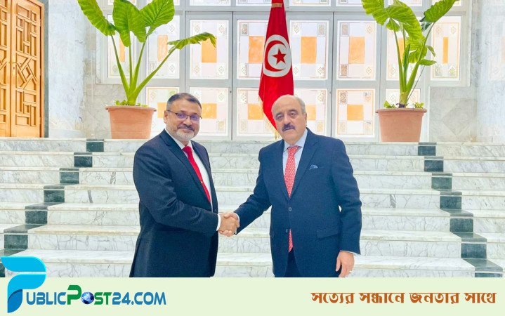 তিউনিসিয়ায় মন্ত্রী ও ৪ কর্মকর্তার সঙ্গে রাষ্ট্রদূতের বৈঠক