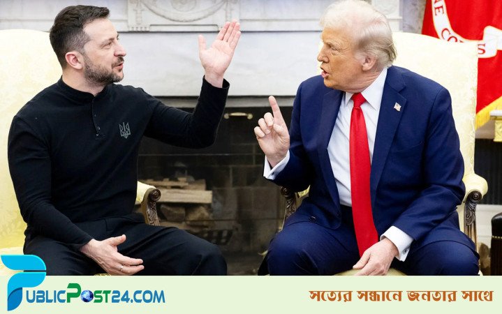 ট্রাম্পের সঙ্গে বাগবিতণ্ডা, জেলেনস্কি বললেন দরকার ছিল