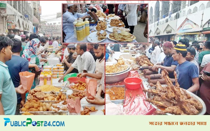 চকবাজারের হাঁকডাক : প্রথম দিনেই ঐতিহ্যের আঙিনায় স্বাদের মেলা