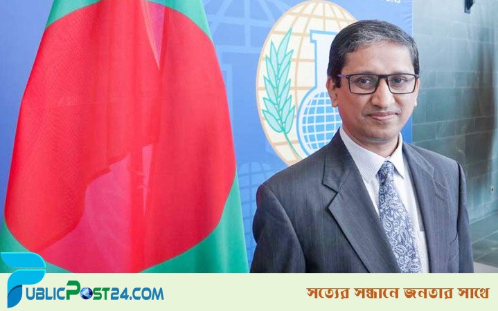 নয়াদিল্লিতে নতুন হাইকমিশনার রিয়াজ হামিদুল্লাহ