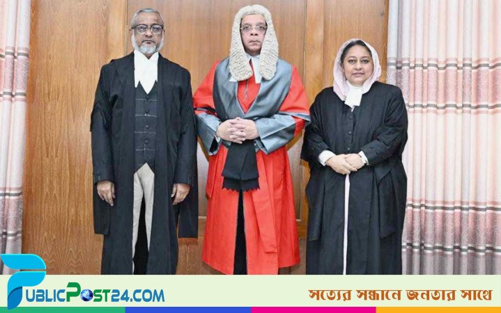 শপথ নিলেন আপিল বিভাগের দুই বিচারপতি