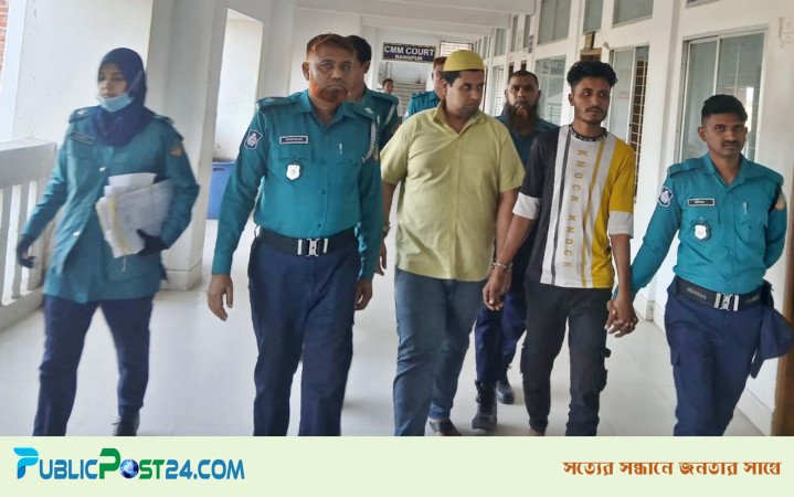 আবু সাঈদ হত্যা মামলায় রিমান্ড শেষে কারাগারে ছাত্রলীগ নেতা