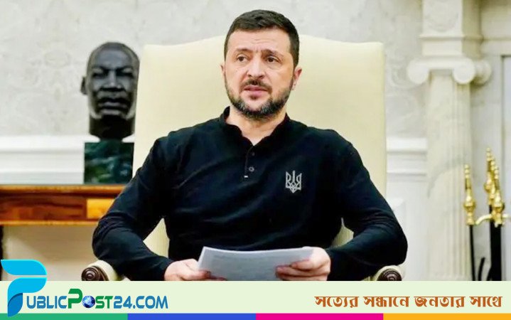 ট্রাম্পের সঙ্গে সম্পর্ক ঠিক করার প্রতিশ্রুতি জেলেনস্কির