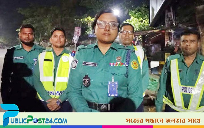 রাজধানীজুড়ে পুলিশের ৬৬৭ টহল টিম