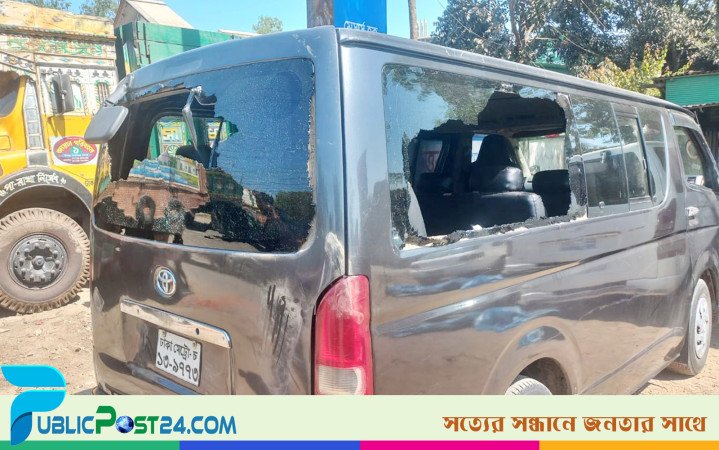 সরকারি গাড়ি ভাঙচুরের ঘটনায় ১২ ইটভাটা মালিকের বিরুদ্ধে মামলা