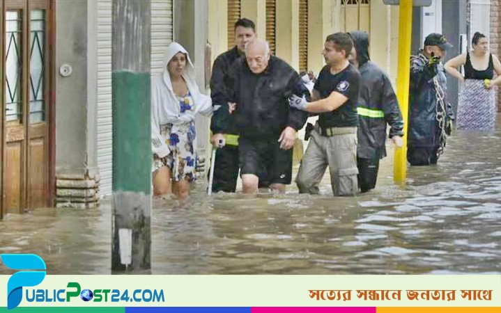 আর্জেন্টিনায় বন্যায় ১০ জনের মৃত্যু