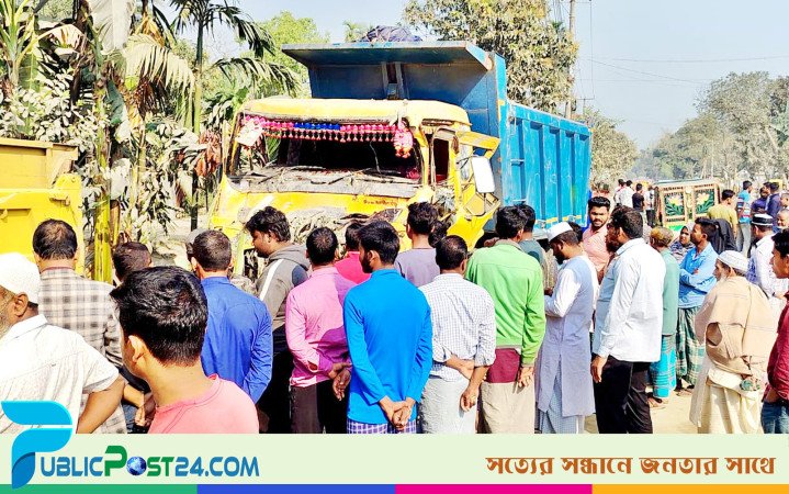 জামালপুর-ময়মনসিংহ মহাসড়কে ঝরল দুই প্রাণ