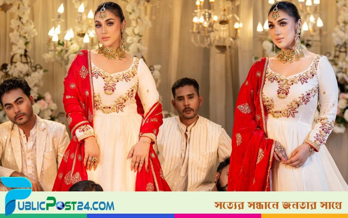 অপুর ঈদ স্পেশাল ট্র্যাডিশনাল লুক নজর কাড়ল সবার
