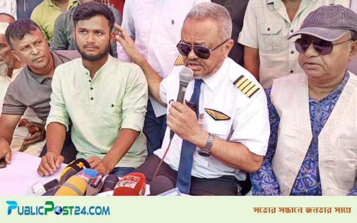 আবারও উড়লো জুলহাসের বিমান, যমুনা পাড়ে মানুষের ঢল