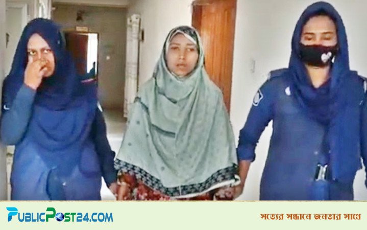 শিশুকে বিষ দিয়ে হত্যার অভিযোগ ঝিনাইদহে মা গ্রেপ্তার