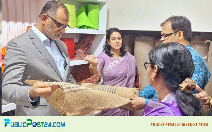 পলিথিনের ক্ষতিকর প্রভাব কমাতে পাটজাত পণ্যের ব্যবহার বাড়াতে হবে