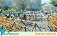 শিক্ষা ভবনের সামনে পুলিশ-আদিবাসী শিক্ষার্থীদের সংঘর্ষ